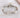 Metallic Abstract Design Hair Claw