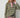 DUSE KHAKI STRIPED LONGSLEEVE POLO T-SHIRT