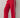 The Linen Crop Racer Stripe Pant - Bell Pepper