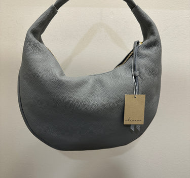 LUCIA HOBO BAG BLUE GREY