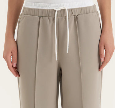 Bianca Contrast Waistband Straight Leg Trouser