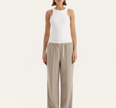 Bianca Contrast Waistband Straight Leg Trouser