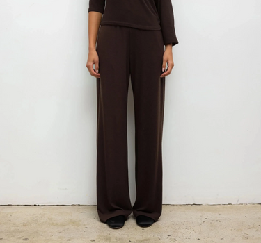 LAUREN POCKET PANT- CHOCOLATE