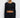 POINTELLE CROP CARDIGAN- BLACK