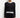 Pointelle Crop Cardigan - Black
