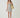 MIREL ECRU STRIPED SHORT DRESS
