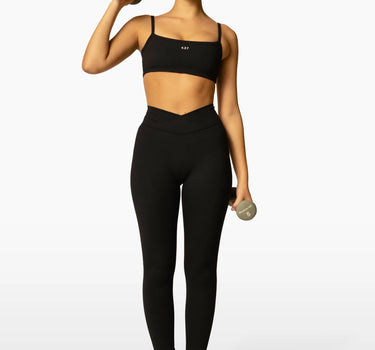 THE V LEGGING/ BLACK