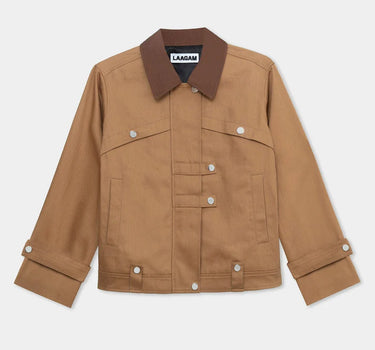 NEXA SERGE CAMEL JACKET