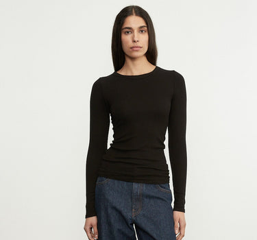 Silk Knit L/S Crew