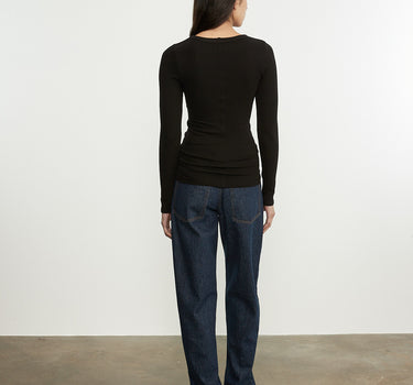 Silk Knit L/S Crew