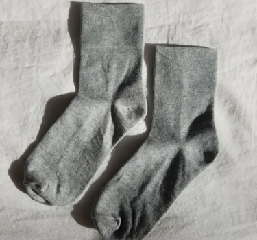 Sneaker Socks- Heather Grey