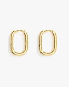 Thin Oval Hoops