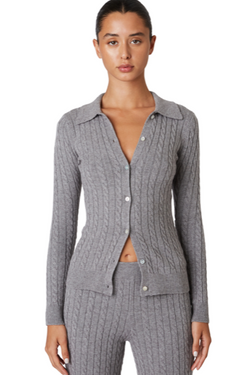 willow cardigan - cable knit