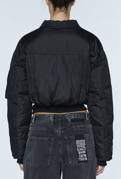 reece bomber jacket black