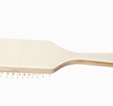 The Bamboo Paddle Brush in Cream