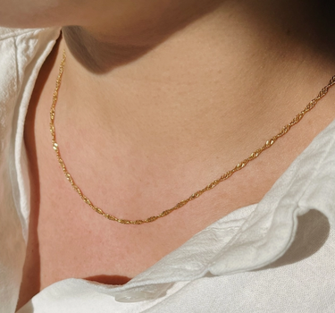 Thin Singapore Necklace