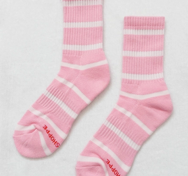 Striped Boyfriend Socks