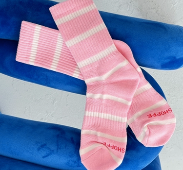 Striped Boyfriend Socks