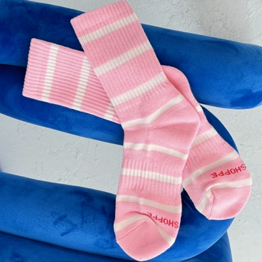 Striped Boyfriend Socks