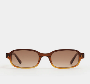 Margot Gradient Brown Sunglasses