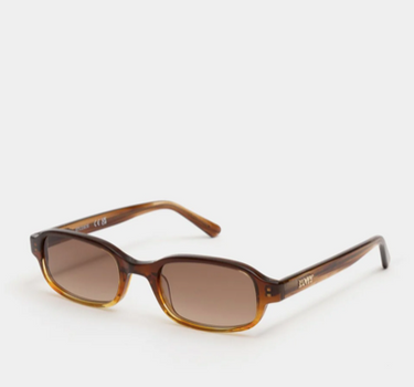 Margot Gradient Brown Sunglasses