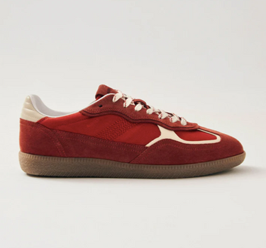 Tb.490 Rife Sheen Red Leather Sneakers