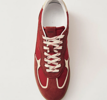 Tb.490 Rife Sheen Red Leather Sneakers