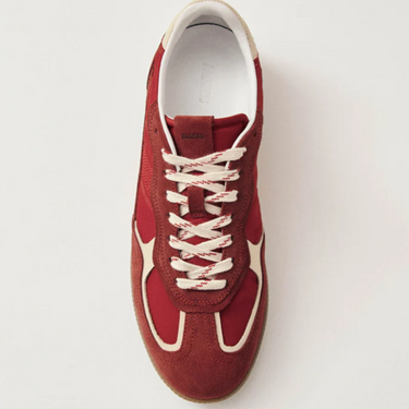 Tb.490 Rife Sheen Red Leather Sneakers