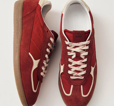 Tb.490 Rife Sheen Red Leather Sneakers