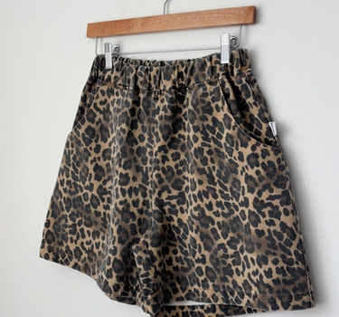 City Shorts- Leopard