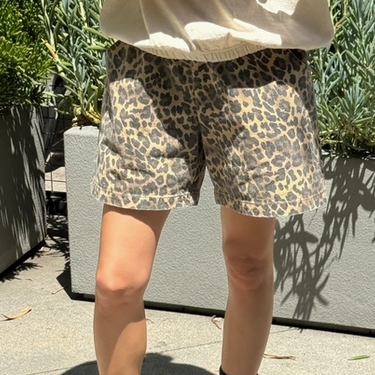 City Shorts- Leopard