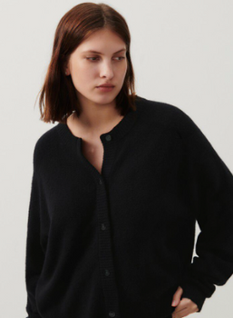 WOMEN'S CARDIGAN DAMSVILLE- BLACK