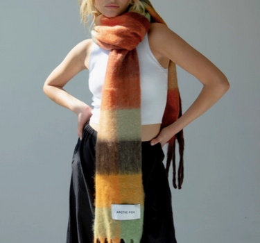 The Reykjavik Scarf - 100% Recycled - Kyoto Gardens