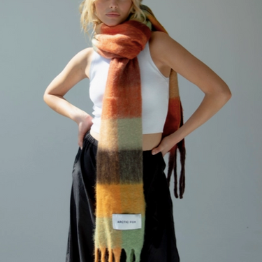 The Reykjavik Scarf - 100% Recycled - Kyoto Gardens