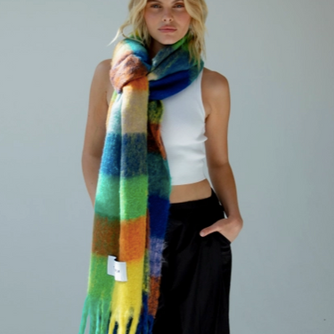 The Reykjavik Scarf - 100% Recycled - Nordic Skies