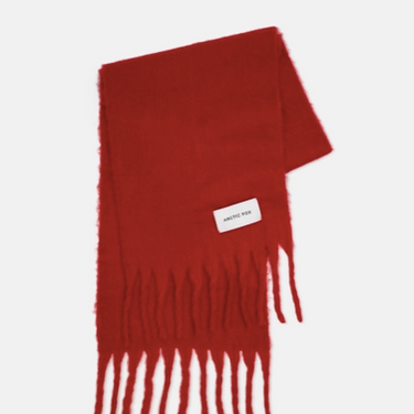 The Stockholm Scarf - 100% Recycled - Crimson Red