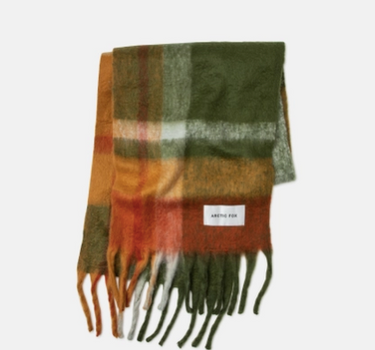 The Stockholm Scarf - 100% Recycled - Mossy Spring