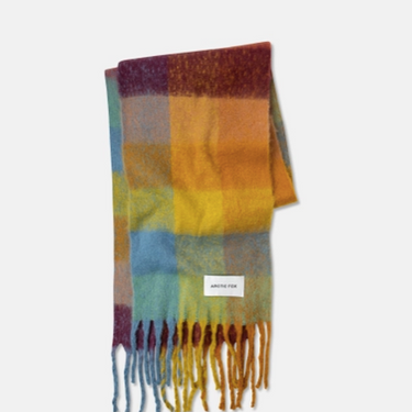 The Reykjavik Scarf - Yellow Check