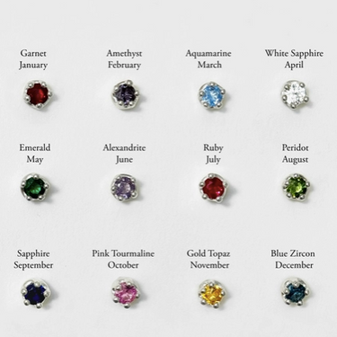 Birthstone Earring