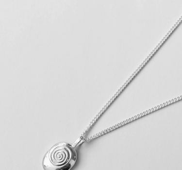 Sand Nautilus Necklace