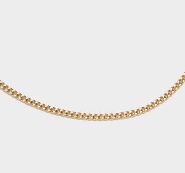 Thin Curb Necklace