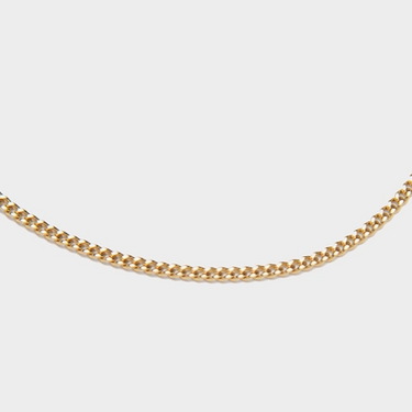 Thin Curb Necklace