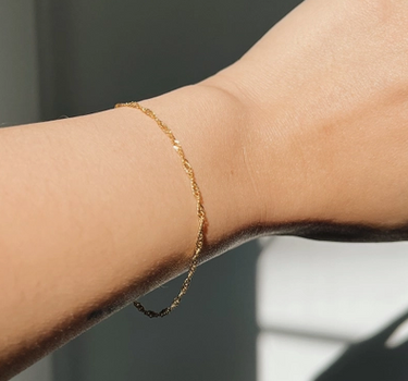 Thin Singapore Bracelet