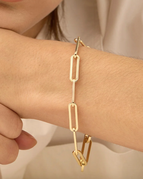 Andi Slim Bracelet- Gold