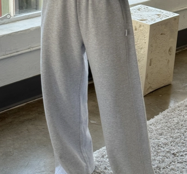 French Terry Breezy Pants-Grey