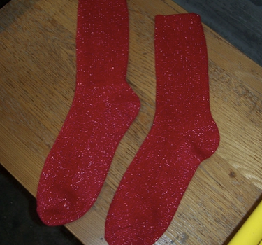 Winter Sparkle Socks