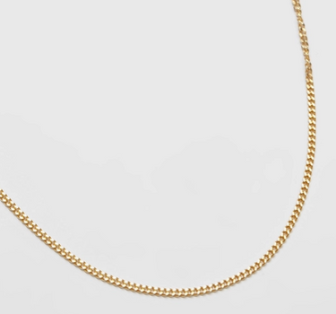 Curb Chain in Gold