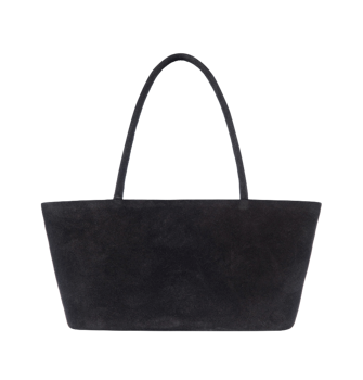 The Lady Suede Bag- Black