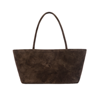 The Lady Suede Bag- Chocolate