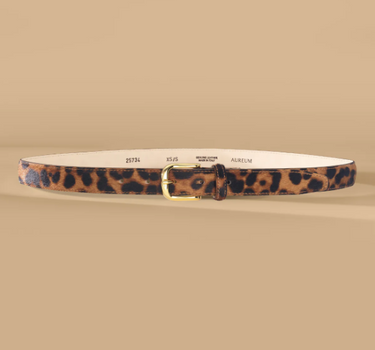 No. 14 Leopard & Gold Belt